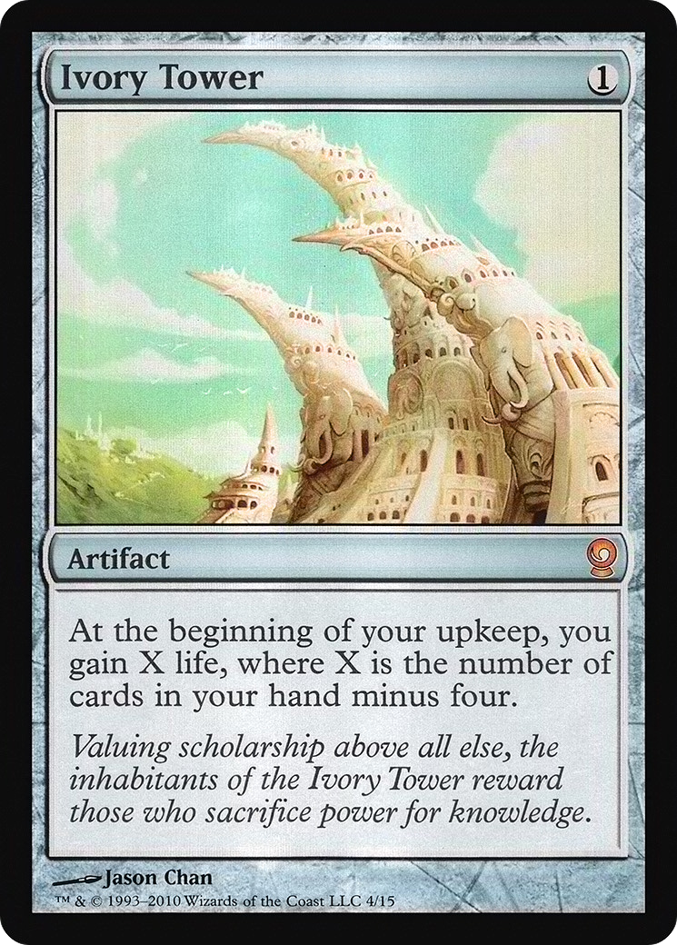 Ivory Tower (V10-) - From the Vault: Relics Foil