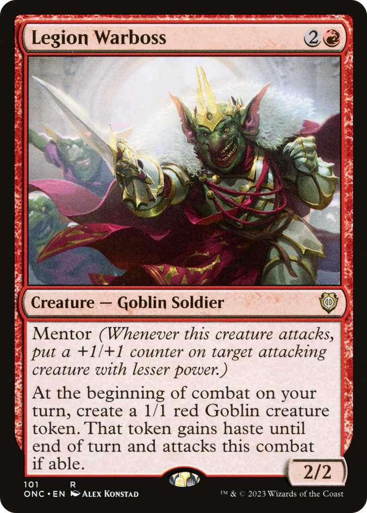 Legion Warboss (ONC-101) - Phyrexia: All Will Be One Commander