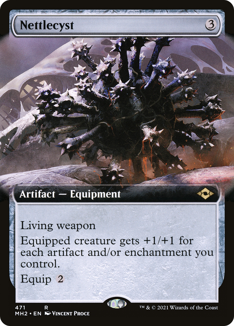 Nettlecyst (Extended Art) (MH2-471) - Modern Horizons 2: (Extended Art) Foil