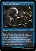 Aminatou's Augury (Foil Etched) (CMM-479) - Commander Masters Foil