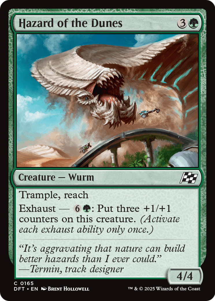Hazard of the Dunes (DFT-165) - Aetherdrift Foil
