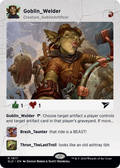 Goblin Welder (SLD-1617) - Secret Lair Drop (Borderless)
