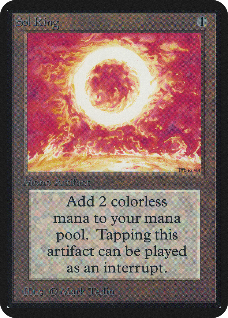 Sol Ring (LEA-) - Limited Edition Alpha