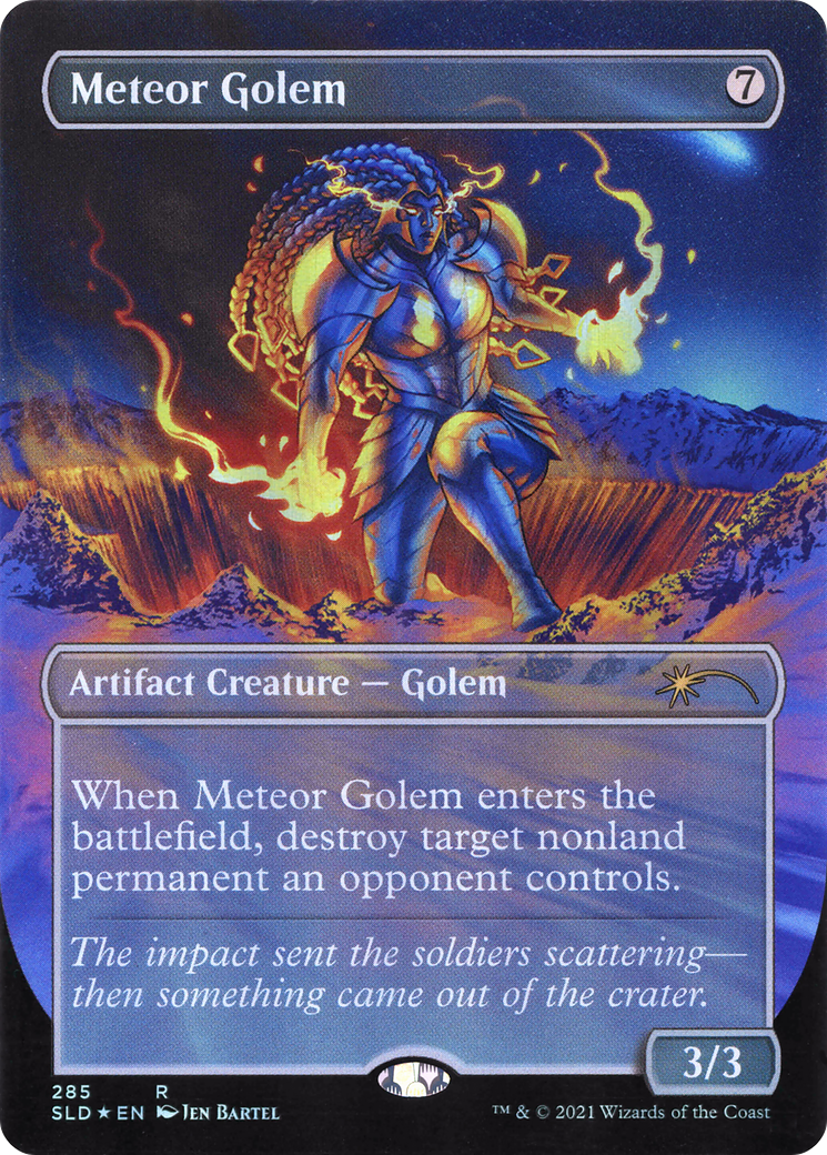 Meteor Golem (SLD-285) - Secret Lair Drop (Borderless)