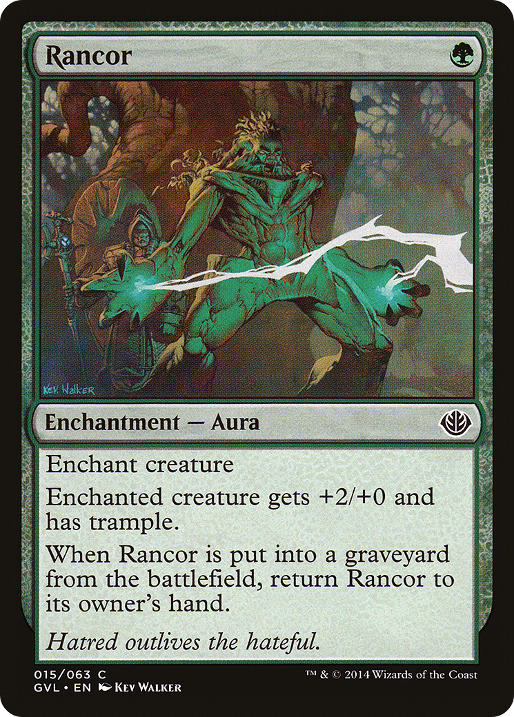 Rancor (DD3-) - Duel Decks Anthology: Garruk vs. Liliana