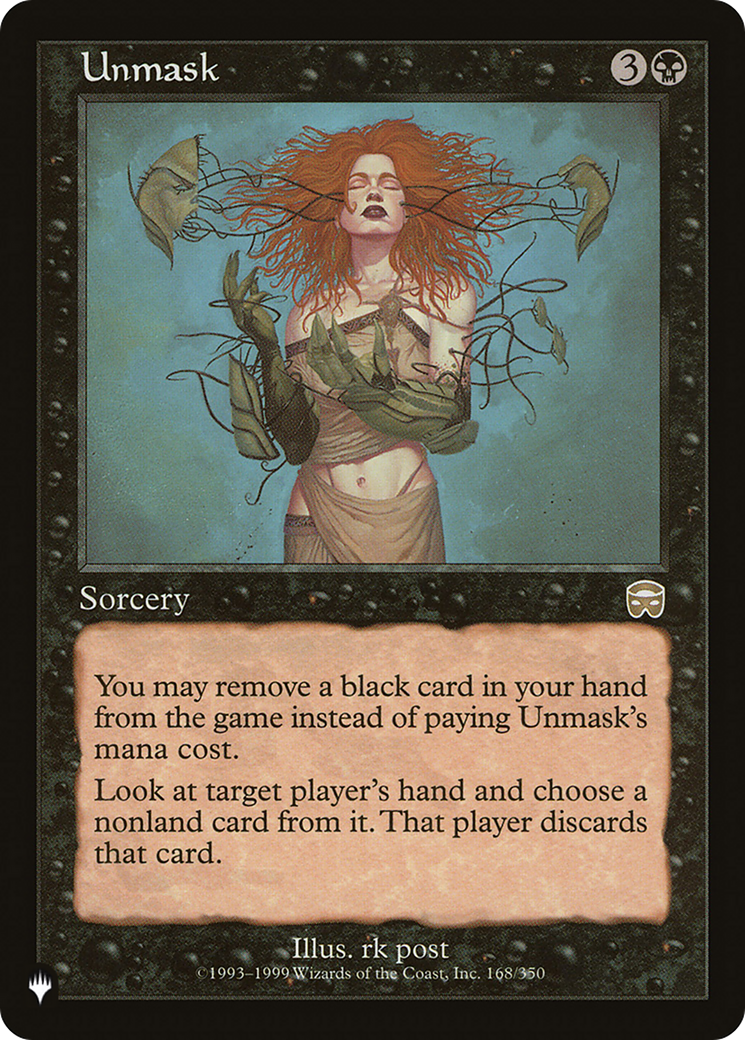 Unmask (LIST-MMQ-168) - The List