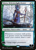 Kiora, Behemoth Beckoner (Stained Glass) (SLD-532) - Secret Lair Drop Foil