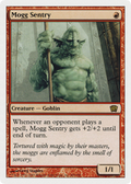 Mogg Sentry (8ED-203) - 8th Edition Foil