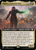 Mishra, Eminent One (Extended Art) (BRC-048) - The Brothers' War Commander: (Extended Art) Foil
