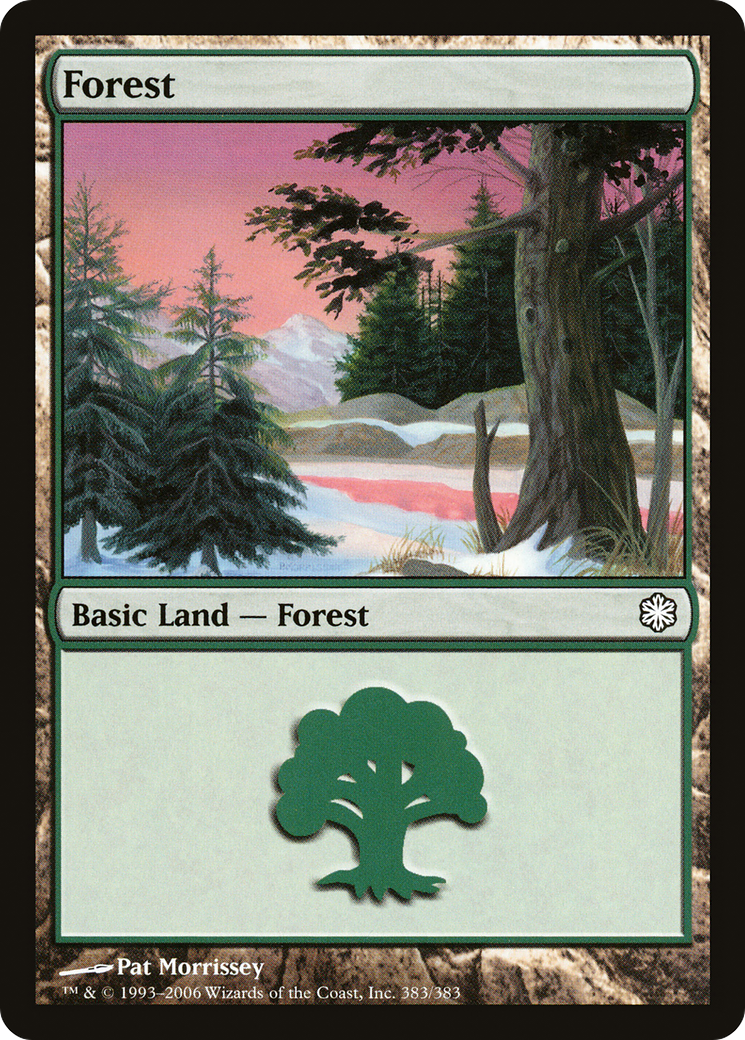 Forest (383) (CTD-383) - Coldsnap Theme Decks