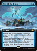 Will of the Temur (Extended Art) (TDC-064) - Commander: Tarkir: Dragonstorm: (Extended Art)