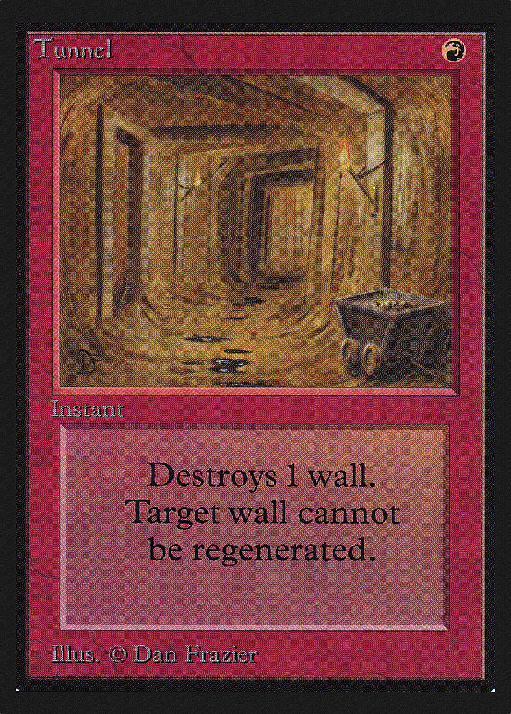 Tunnel (CE) (CED-) - Collectors' Edition