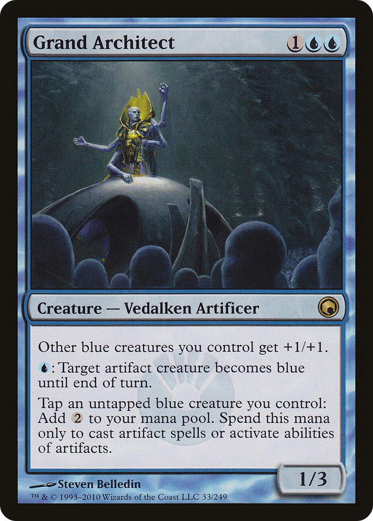 Grand Architect (SOM-033) - Scars of Mirrodin Foil