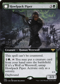 Howlpack Piper (Extended Art) (VOW-392) - Innistrad: Crimson Vow: (Extended Art, Double Faced Transform) Foil