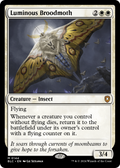 Luminous Broodmoth (BLC-144) - Bloomburrow Commander