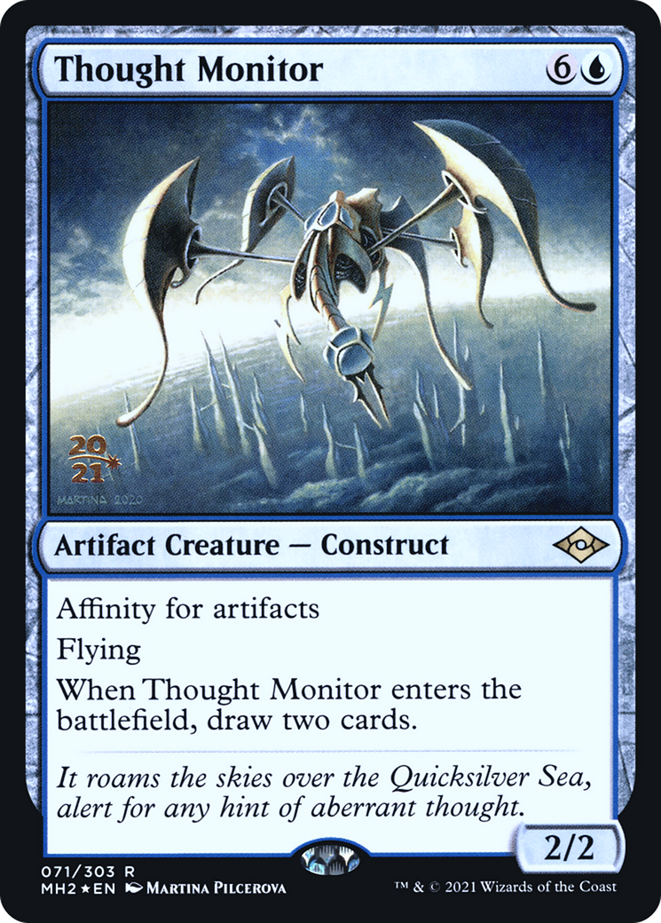Thought Monitor (PRE-71S) - Modern Horizons 2 Promos Foil