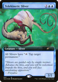 Telekinetic Sliver (Extended Art) (SLD-627) - Secret Lair Drop: (Extended Art) Foil
