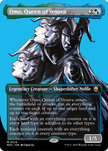 Omo, Queen of Vesuva (Borderless) (M3C-014) - Modern Horizons 3 Commander Foil