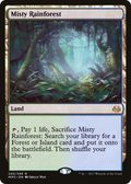 Misty Rainforest (MM3-240) - Modern Masters 2017 Foil