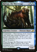 Keruga, the Macrosage (PPIKO-225) - Ikoria: Lair of Behemoths Promos: (companion)