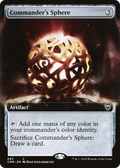 Commander's Sphere (Extended Art) (CMR-693) - Commander Legends: (Extended Art) Foil