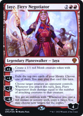 Jaya, Fiery Negotiator (PRE-133) - Dominaria United Promos Foil