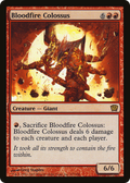 Bloodfire Colossus (9ED-177) - 9th Edition Foil