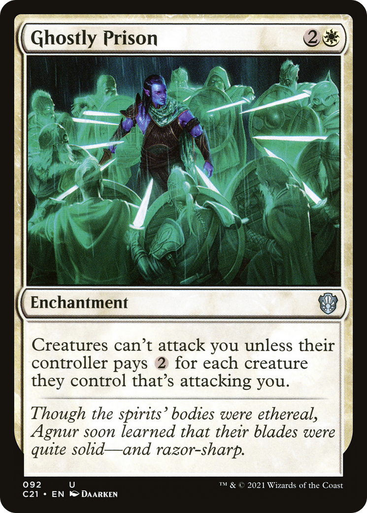 Ghostly Prison (C21-092) - Commander 2021