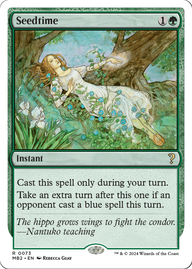 Seedtime (White Border) (MB2-073) - Mystery Booster 2