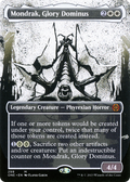 Mondrak, Glory Dominus (Showcase) (ONE-299) - Phyrexia: All Will Be One: (Showcase) (Borderless)