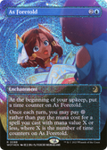 As Foretold (Anime Borderless) (Confetti Foil) (WOT-088) - Wilds of Eldraine: Enchanting Tales Foil