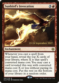 Sunbird's Invocation (PRE-165S) - Ixalan Promos Foil