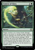 Contest of Claws (LCC-012) - The Lost Caverns of Ixalan Commander Foil