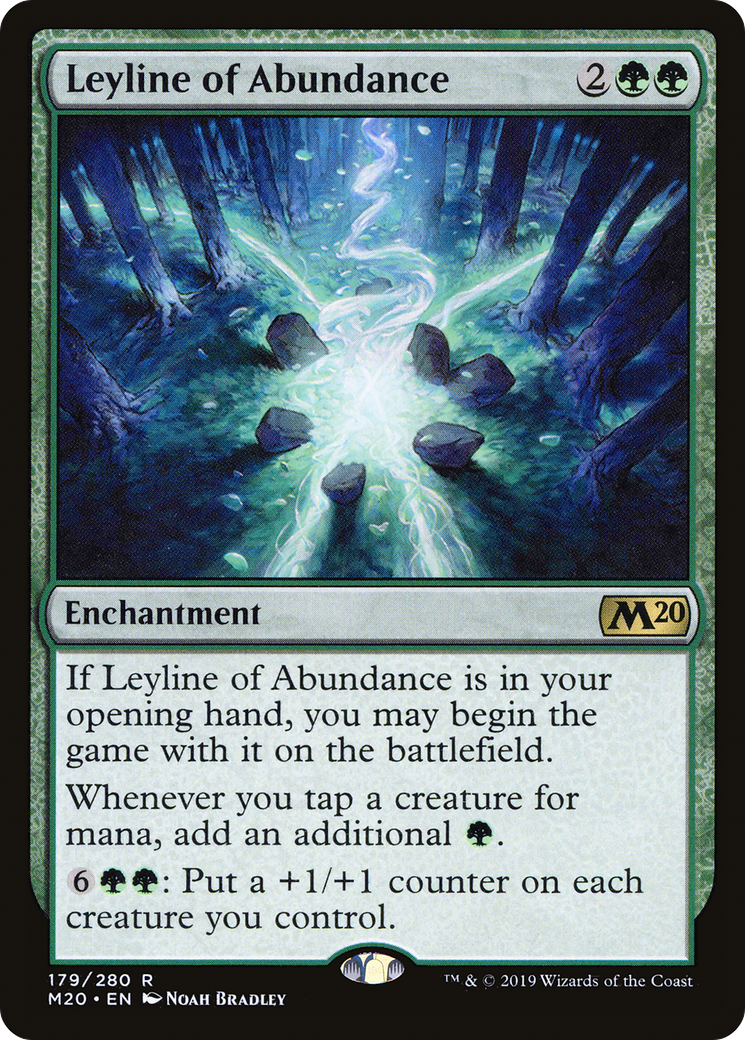 Leyline of Abundance (M20-179) - Core Set 2020