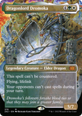 Dragonlord Dromoka (Borderless) (2X2-376) - Double Masters 2022