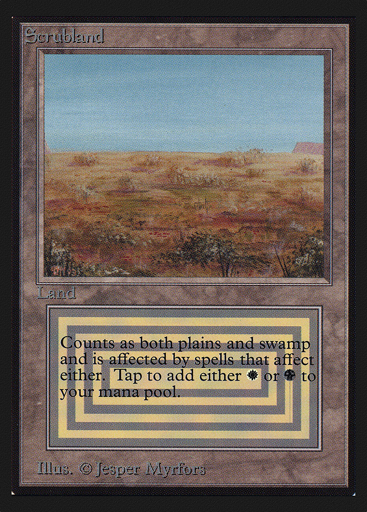 Scrubland (CE) (CED-) - Collectors' Edition