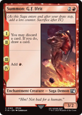 Summon: G.F. Ifrit (FIN-163) - FINAL FANTASY: (enchantment)