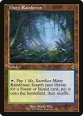 Misty Rainforest (Retro Frame) (MH2-438) - Modern Horizons 2