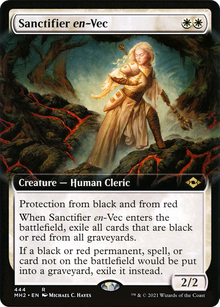 Sanctifier en-Vec (Extended Art) (MH2-444) - Modern Horizons 2: (Extended Art) Foil