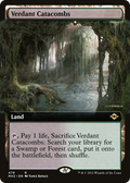 Verdant Catacombs (Extended Art) (MH2-479) - Modern Horizons 2: (Extended Art) Foil