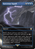 Sorcerous Squall (Borderless) (Surge Foil) (LTC-548) - Tales of Middle-earth Commander Foil