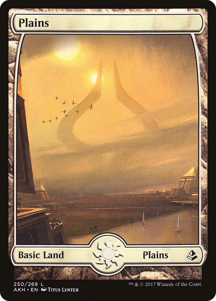 Plains (250) - Full Art (AKH-250) - Amonkhet