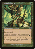 Wild Growth (Retro Frame) (DMR-352) - Dominaria Remastered