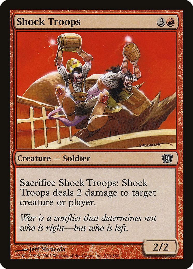 Shock Troops (8ED-223) - 8th Edition