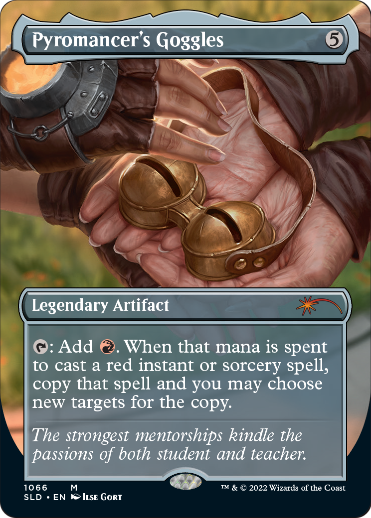 Pyromancer's Goggles (SLD-1066) - Secret Lair Drop (Borderless)