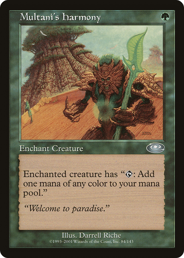 Multani's Harmony (PLS-084) - Planeshift Foil