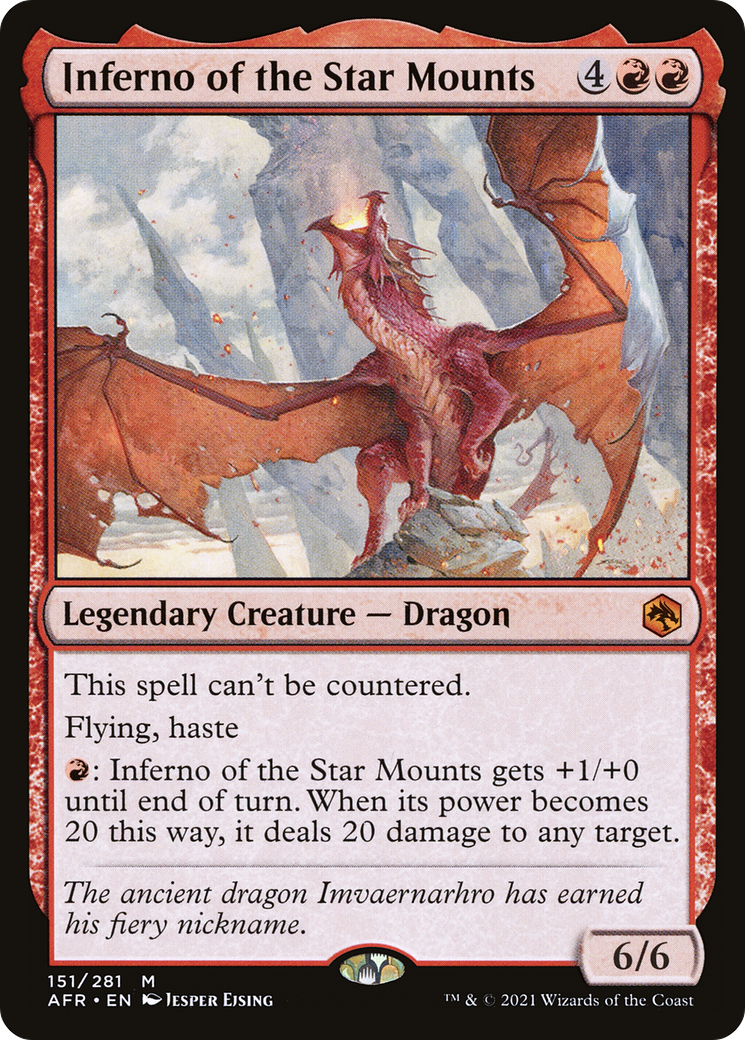 Inferno of the Star Mounts (AFR-151) - Adventures in the Forgotten Realms