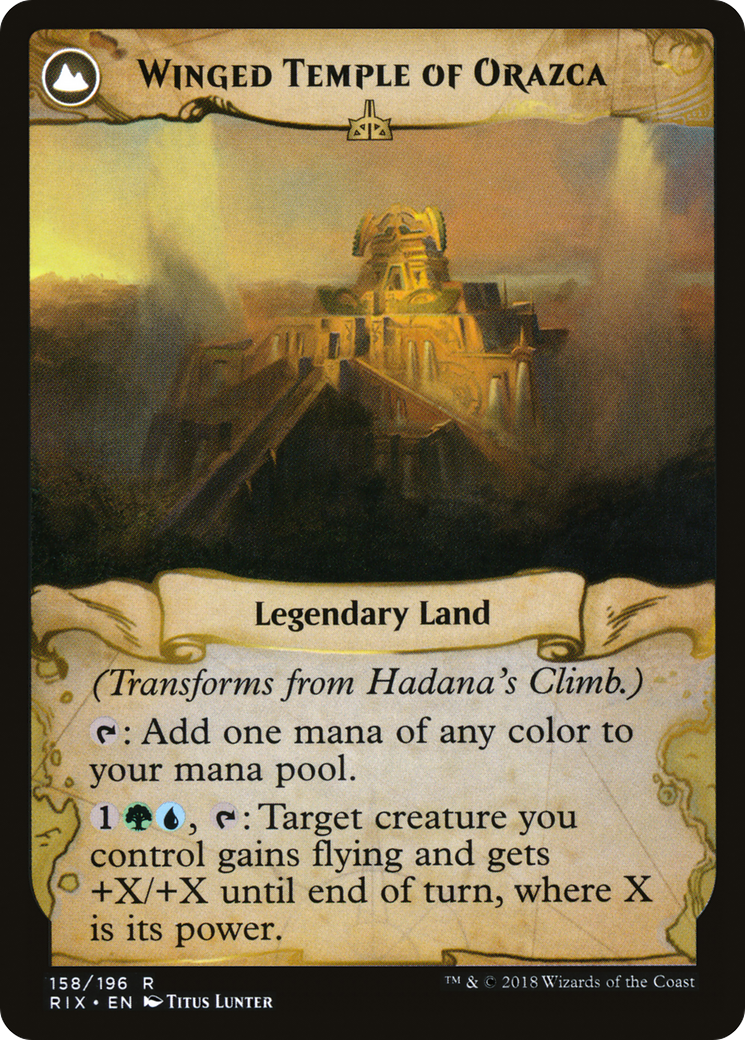 Hadana's Climb (LIST-RIX-158) - The List: (compasslanddfc)