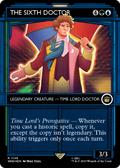 The Sixth Doctor (Showcase) (Surge Foil) (WHO-1148) - Doctor Who: (Showcase) (Borderless) Foil