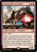 Combustible Gearhulk (DSC-163) - Duskmourn: House of Horror Commander